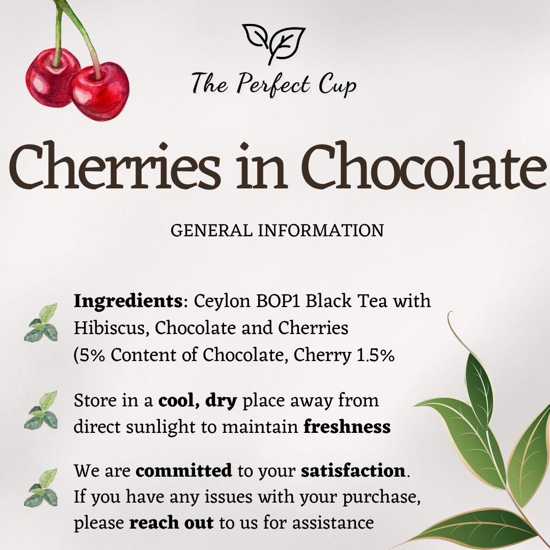 Cherries in Chocolate - Black Loose Leaf Tea