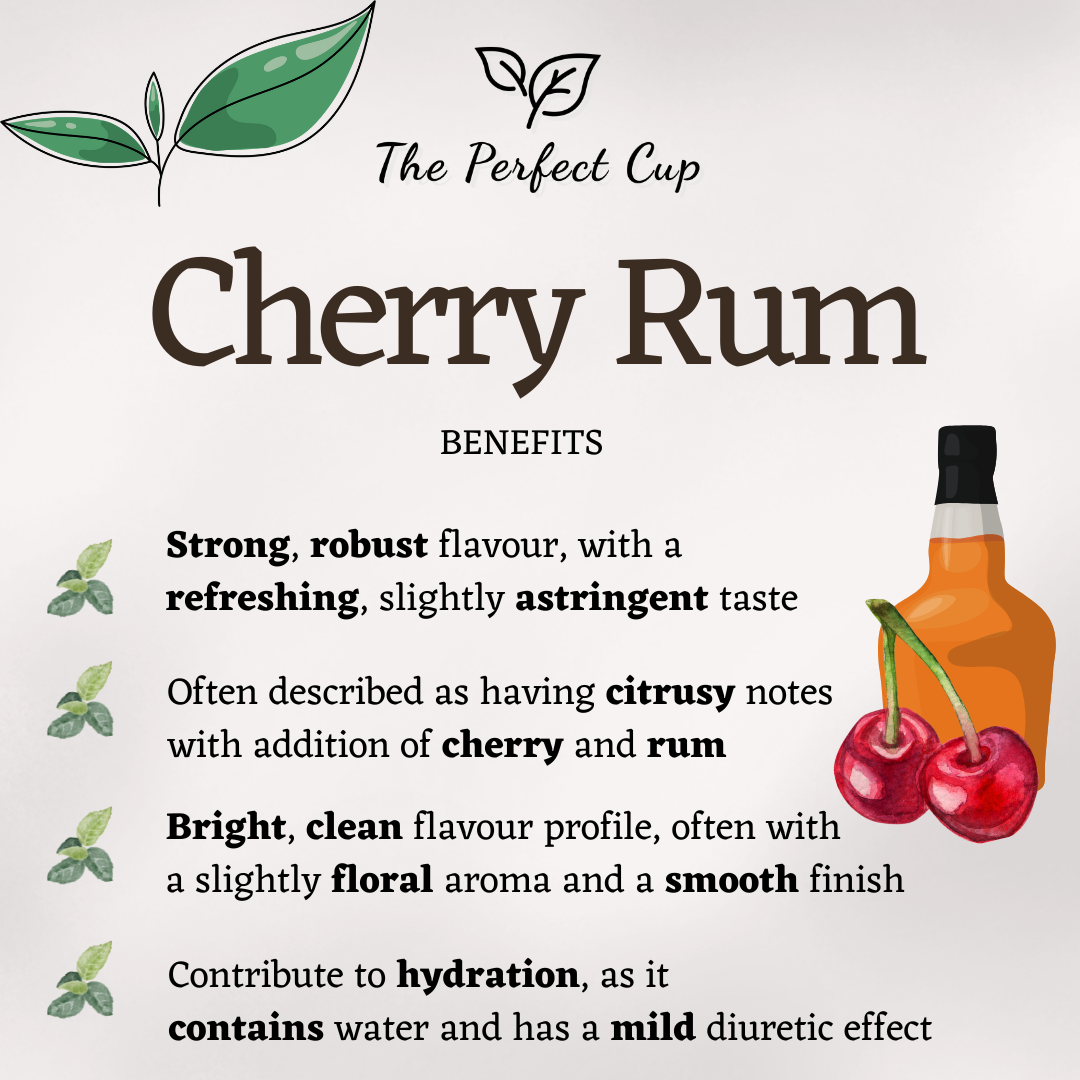 Cherry and Rum - Black Loose Leaf Tea