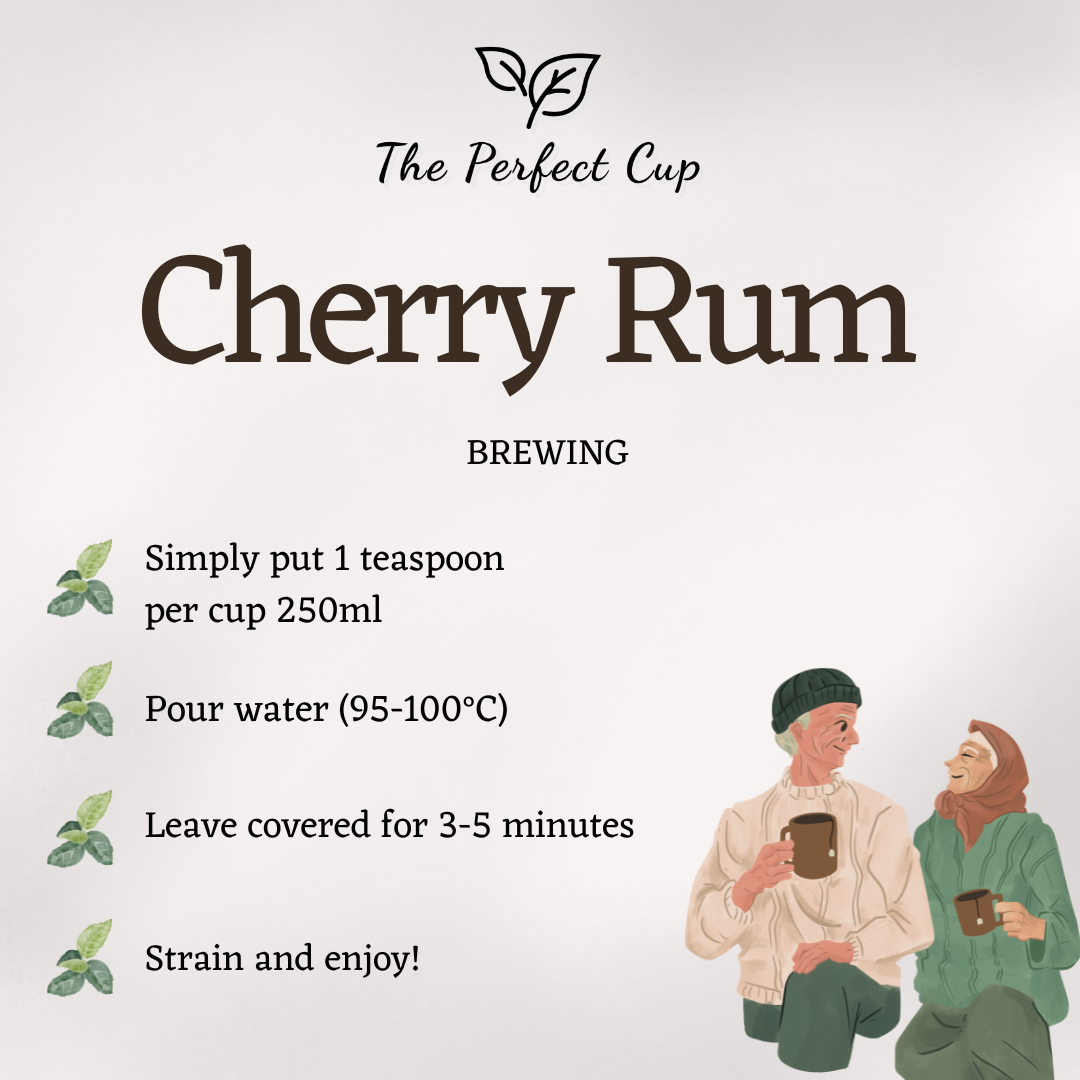 Cherry and Rum - Black Loose Leaf Tea
