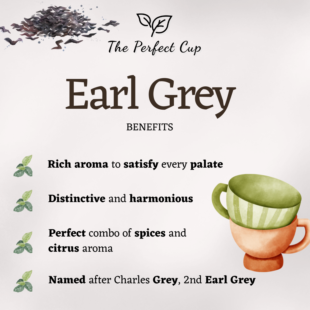 Earl Grey Black - Black Loose Leaf Tea