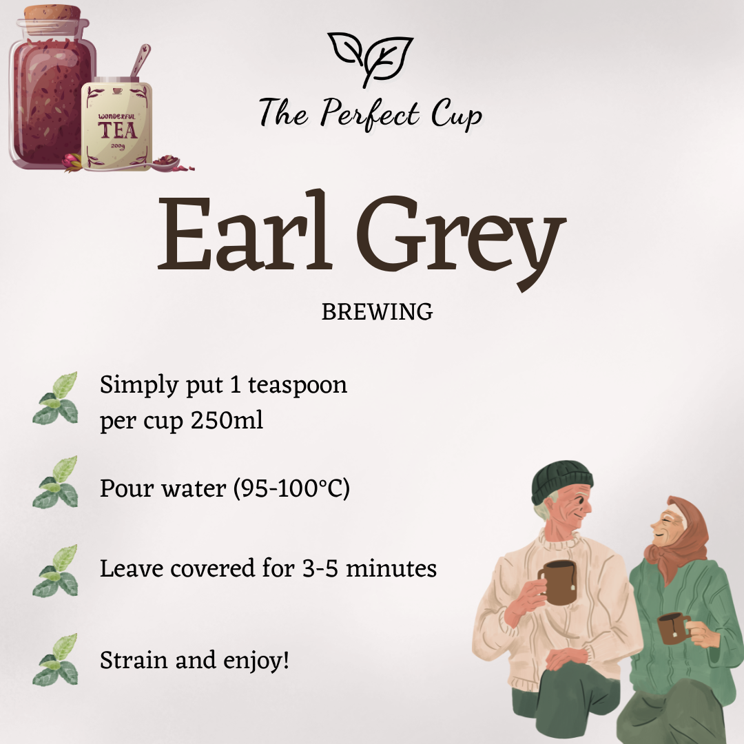 Earl Grey Black - Black Loose Leaf Tea