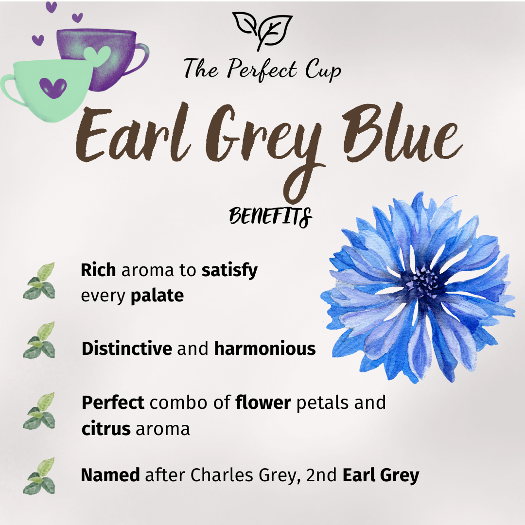 Earl Grey Blue - Black Loose Leaf Tea