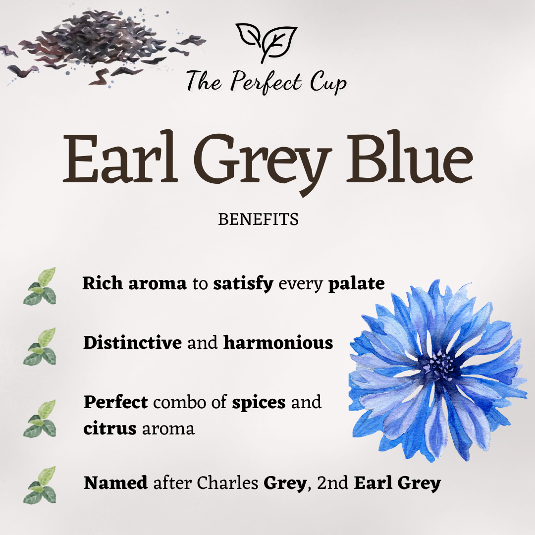 Earl Grey Blue - Black Tea Loose Leaf