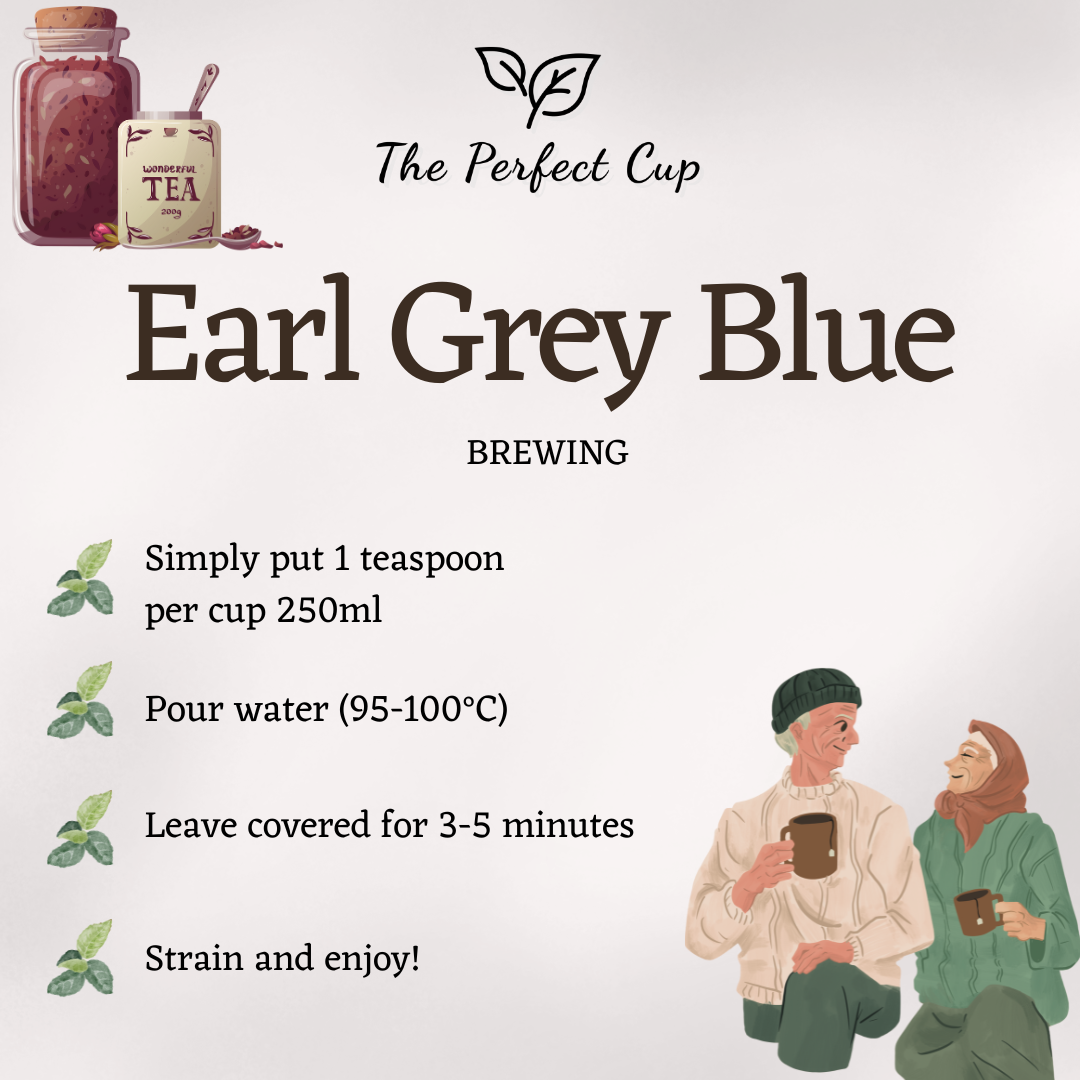 Earl Grey Blue - Black Tea Loose Leaf