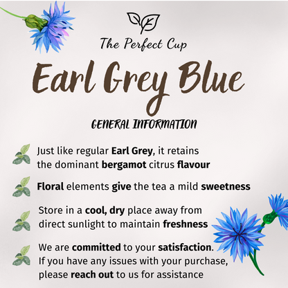 Earl Grey Blue - Black Loose Leaf Tea