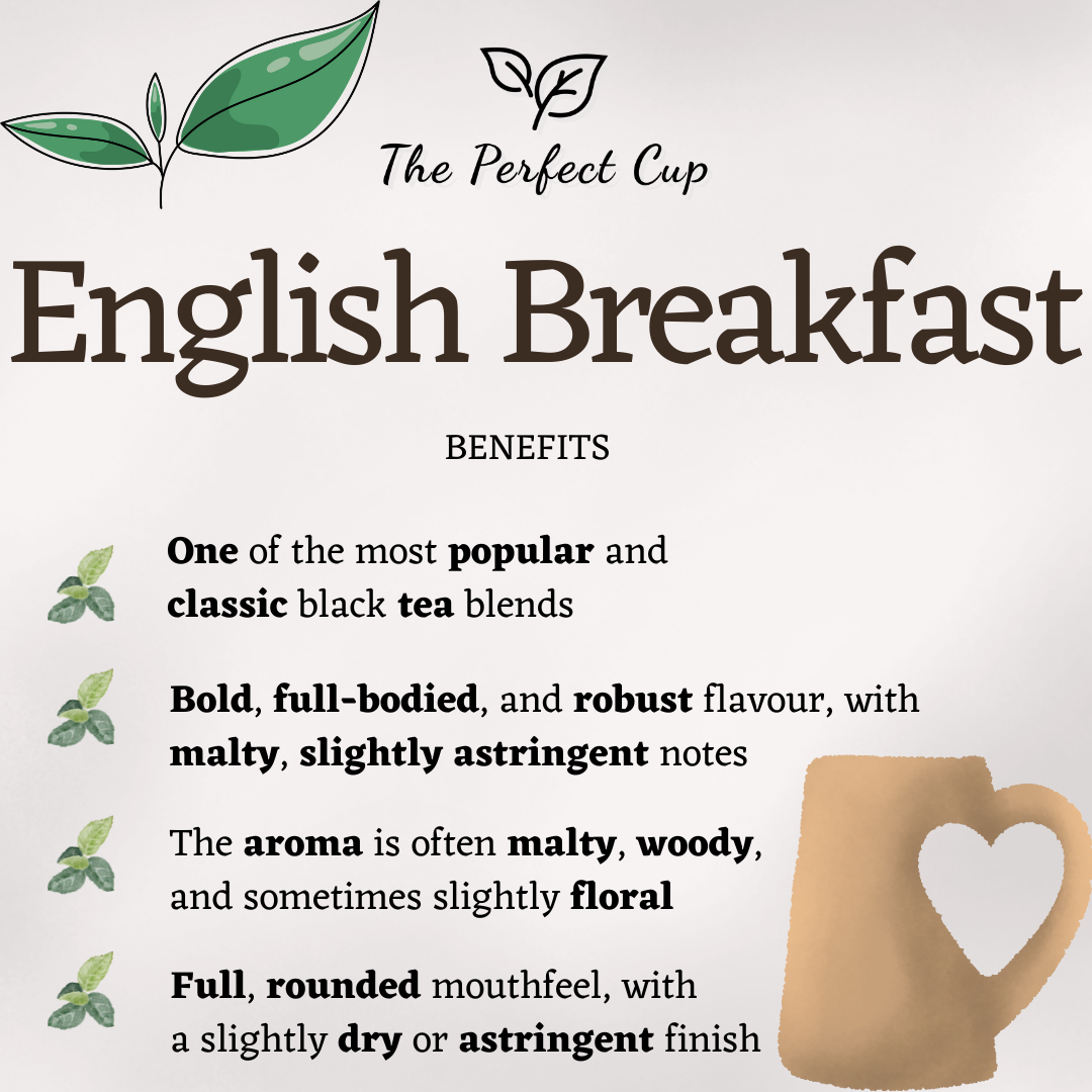 English Breakfast - Blend Of The Best Loose Leaf Black Teas