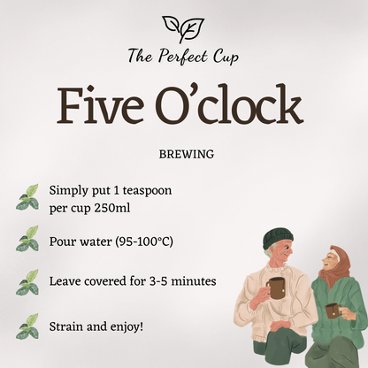 Five O'clock - Loose Leaf Black Tea Blend