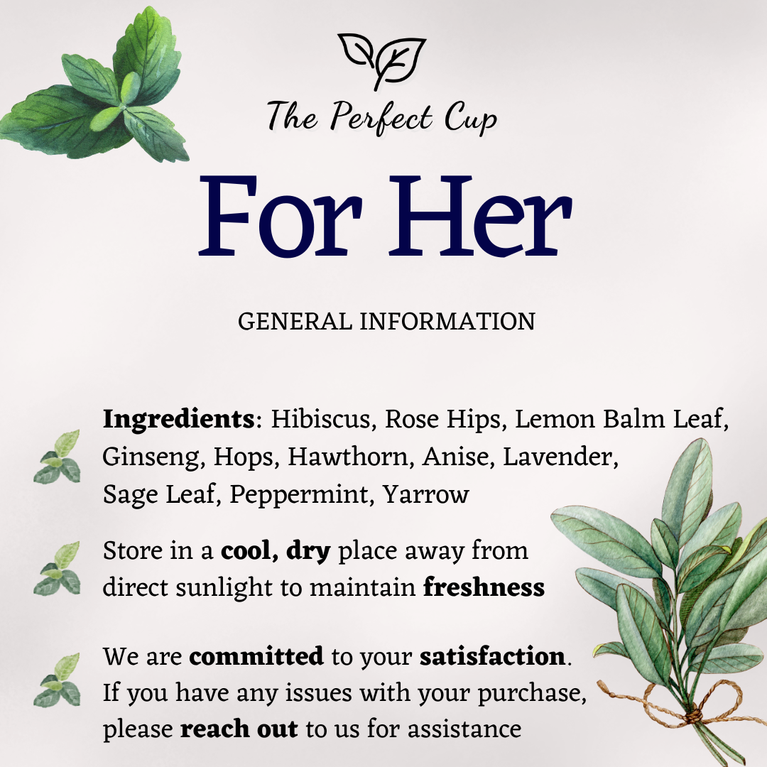 For Her - Menopause Relief - Functional Loose Leaf Tea