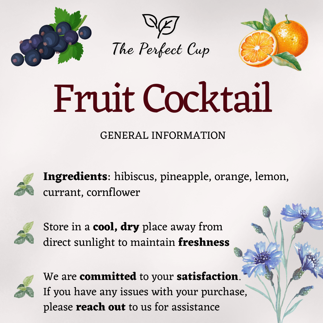 Fruit Cocktail - Delicious Loose Leaf Fruit Tea