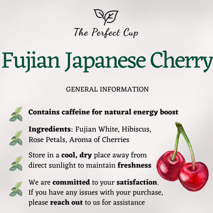 Fujian Japanese Cherry - White Loose Leaf Tea