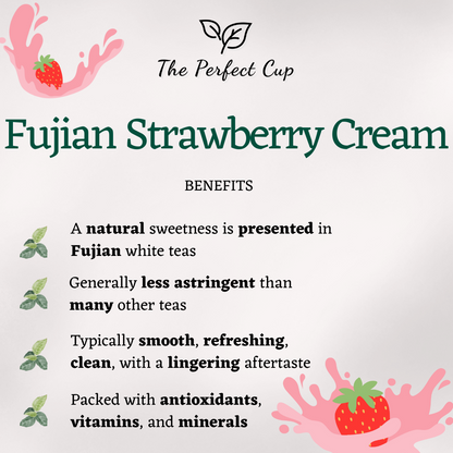 Fujian Strawberry Cream - White Loose Leaf Tea