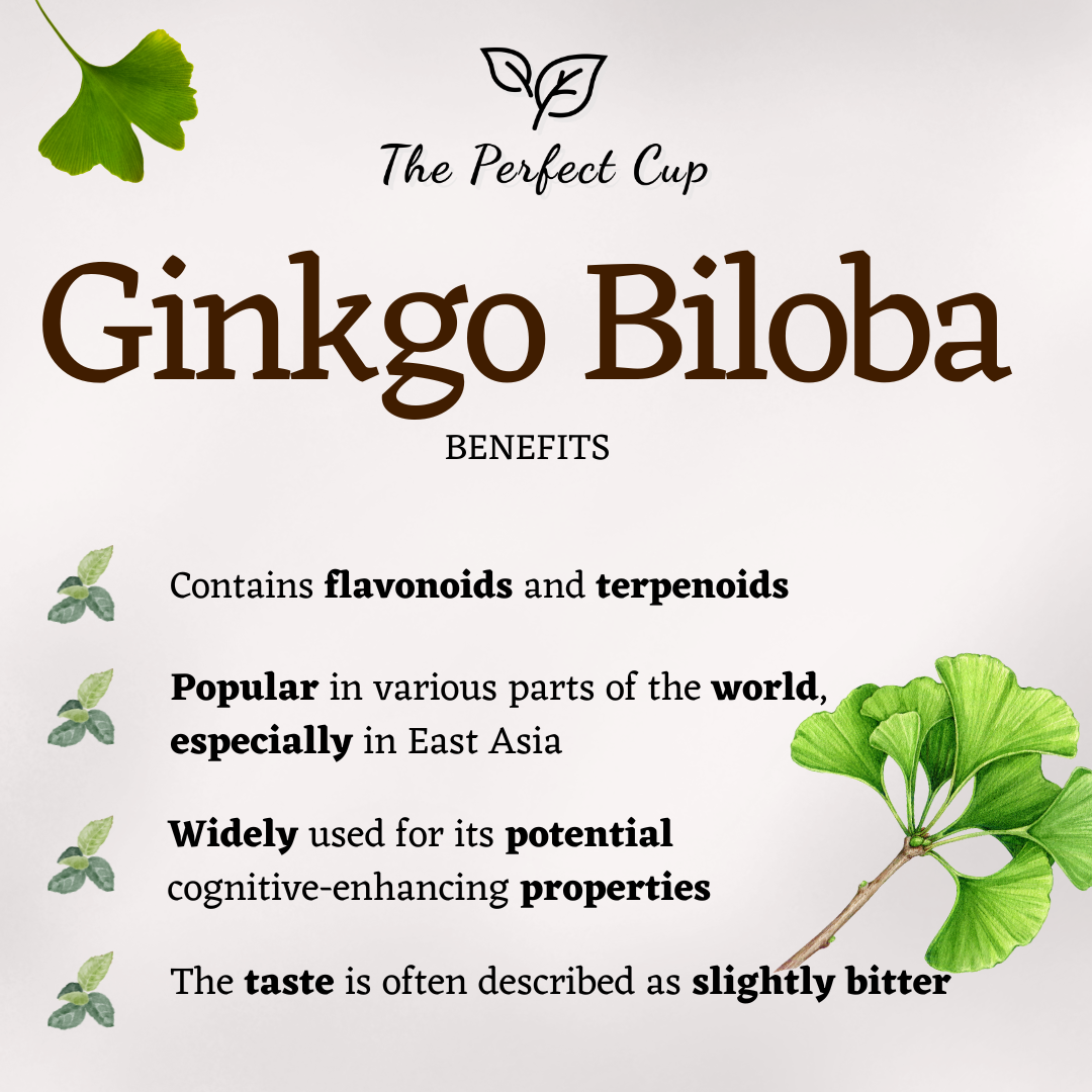 Ginkgo Biloba Tree - Loose Leaf Hebal Tea
