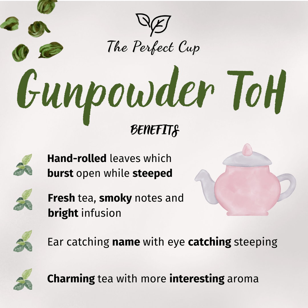 Gunpowder Temple of Hunan - Green Loose Leaf Tea