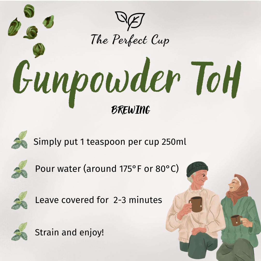 Gunpowder Temple of Hunan - Green Loose Leaf Tea