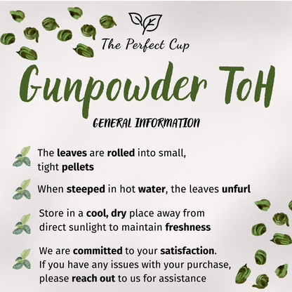 Gunpowder Temple of Hunan - Green Loose Leaf Tea