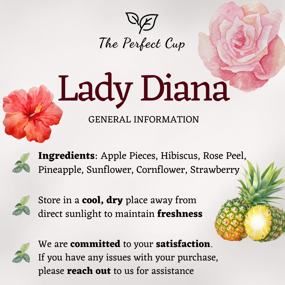 Lady Diana - Loose Leaf Fruit Tea