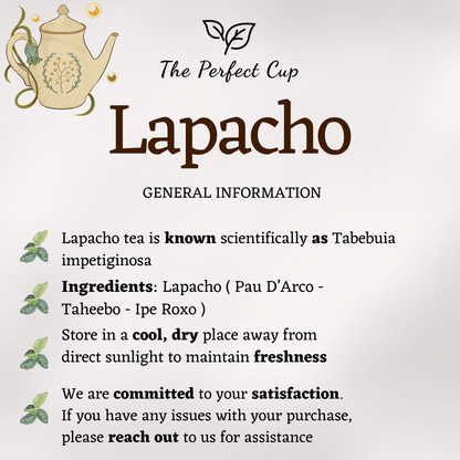 Lapacho (Pau D'Arco - Taheebo - Ipe Roxo) - Loose Leaf Herbal Tea