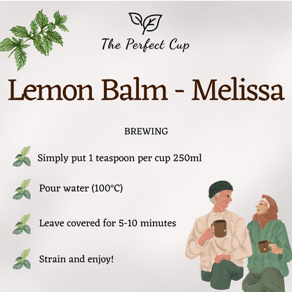 Melissa - Lemon Balm - Loose Leaf Herbal Tea