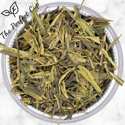 Lung Ching (Imperial Dragon Well Long Jing) - Premium Loose Leaf Green Tea