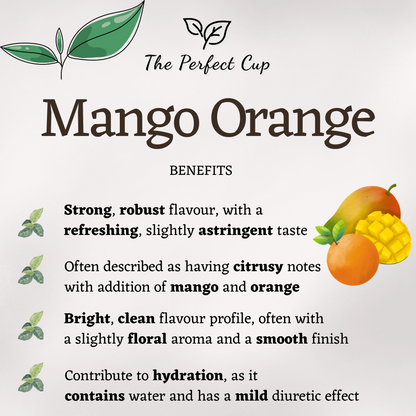 Mango Orange - Premium Loose Leaf Black Tea
