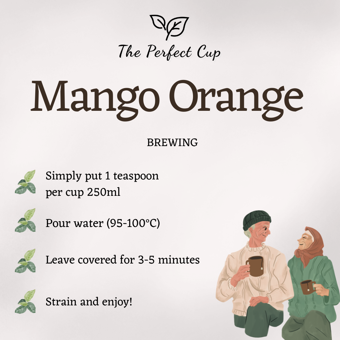 Mango Orange - Premium Loose Leaf Black Tea