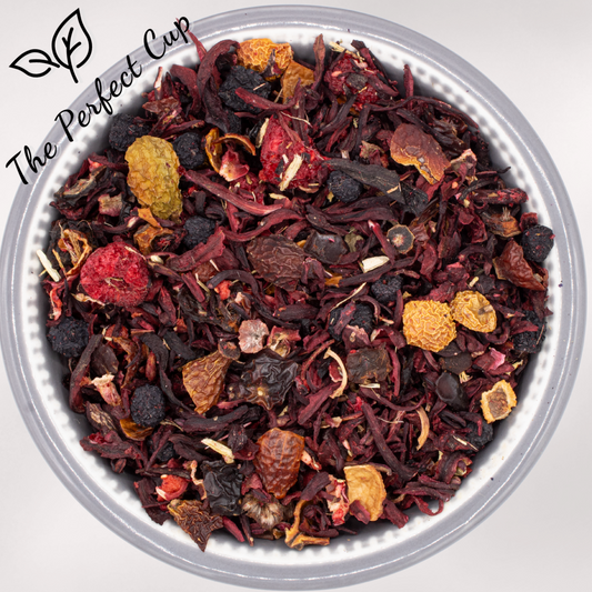 Raspberry Wild Strawberry - Loose Leaf Fruit Tea