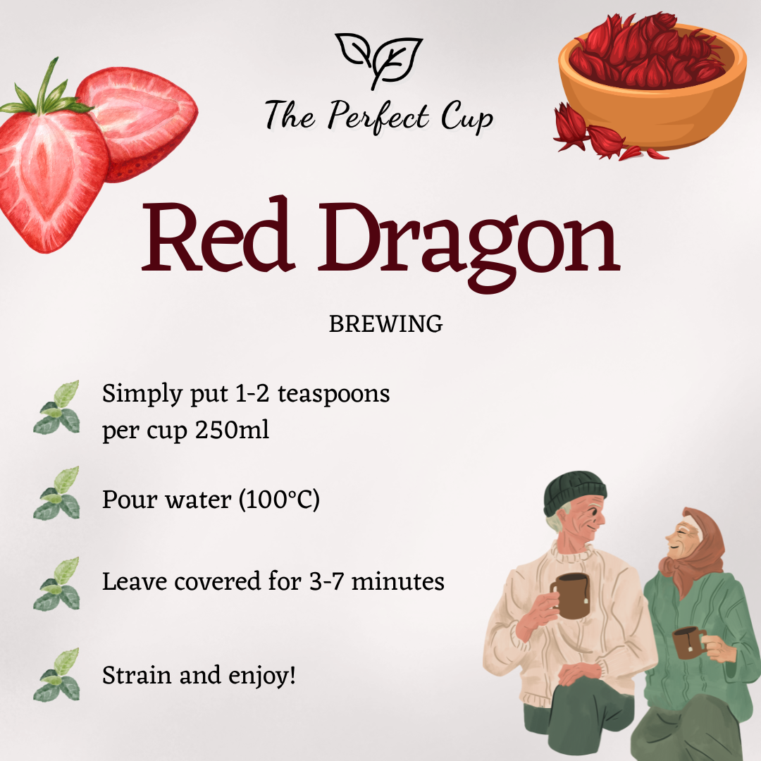 Red Dragon - Delicious Loose Leaf Fruit Tea