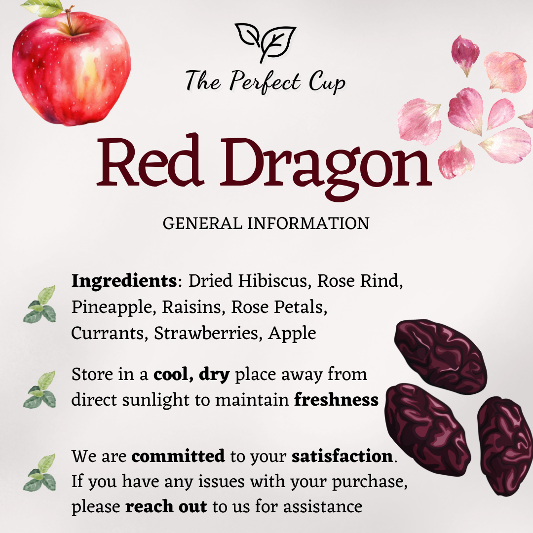 Red Dragon - Delicious Loose Leaf Fruit Tea