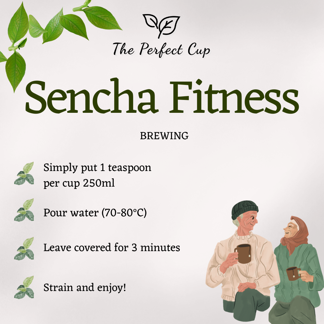 Fitness Sencha and Yerba - Loose Leaf Green Tea