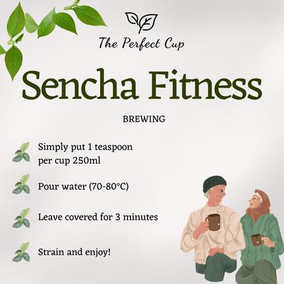 Fitness Sencha and Yerba - Loose Leaf Green Tea