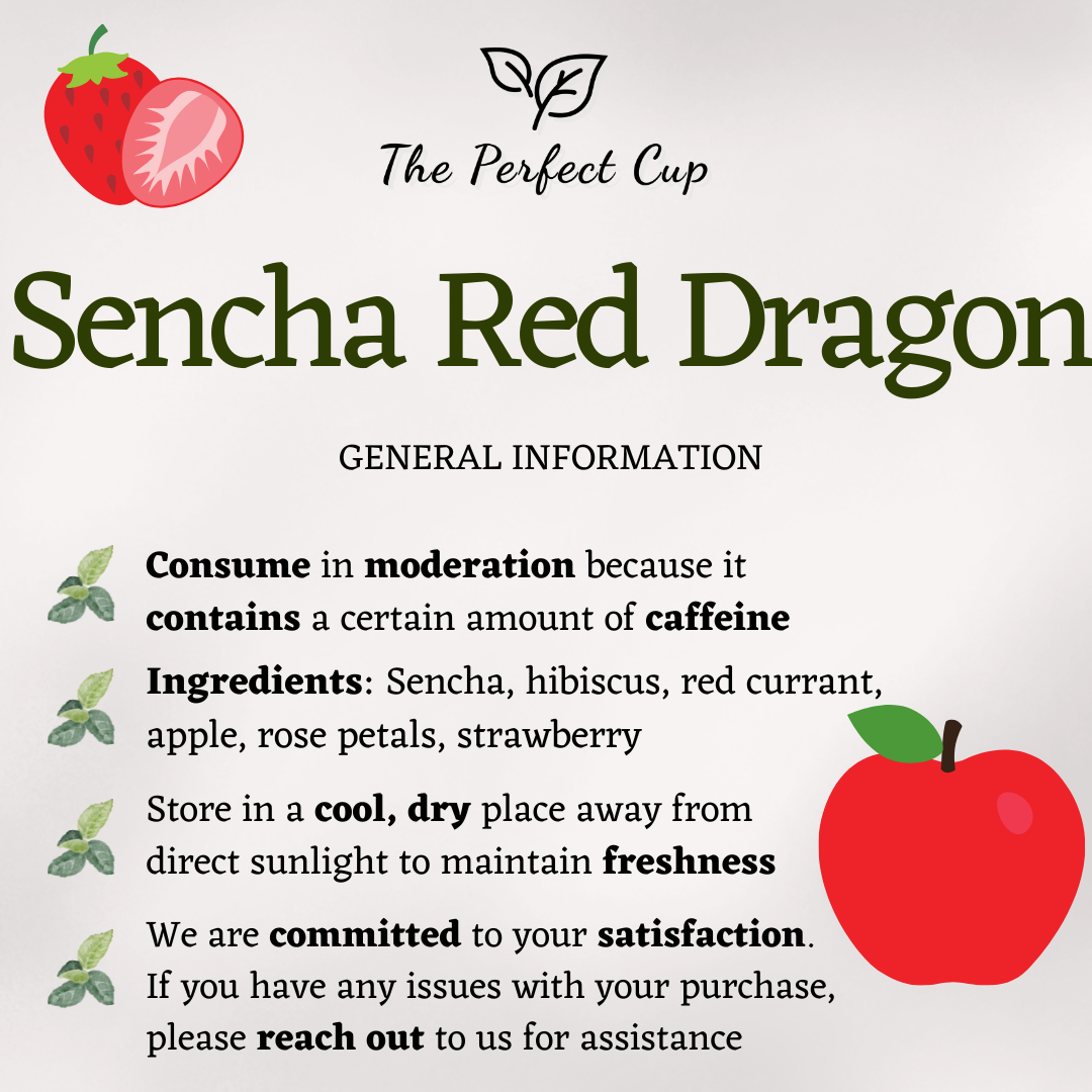 Sencha Red Dragon - Loose Leaf Green Tea