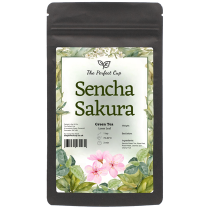 Sencha Sakura - Loose Leaf Green Tea