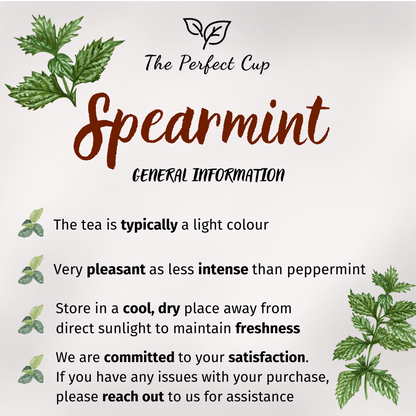 Spearmint - Herbal Tea - Fine Grade Mint Leaves